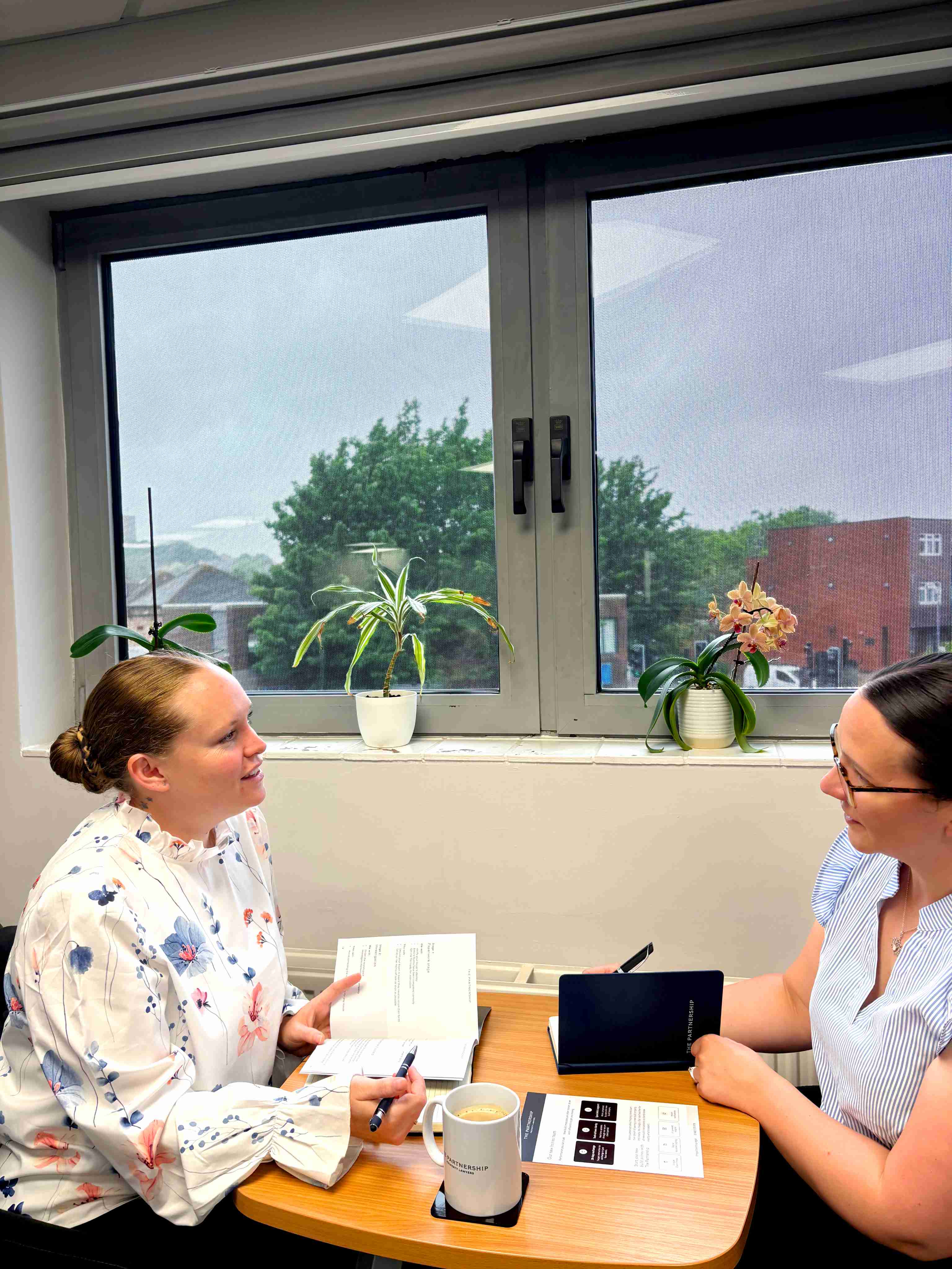 Modern conveyancing team at work